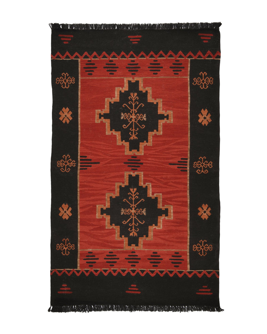 Yadigari- Anatolia Red Wool Kilim Medium